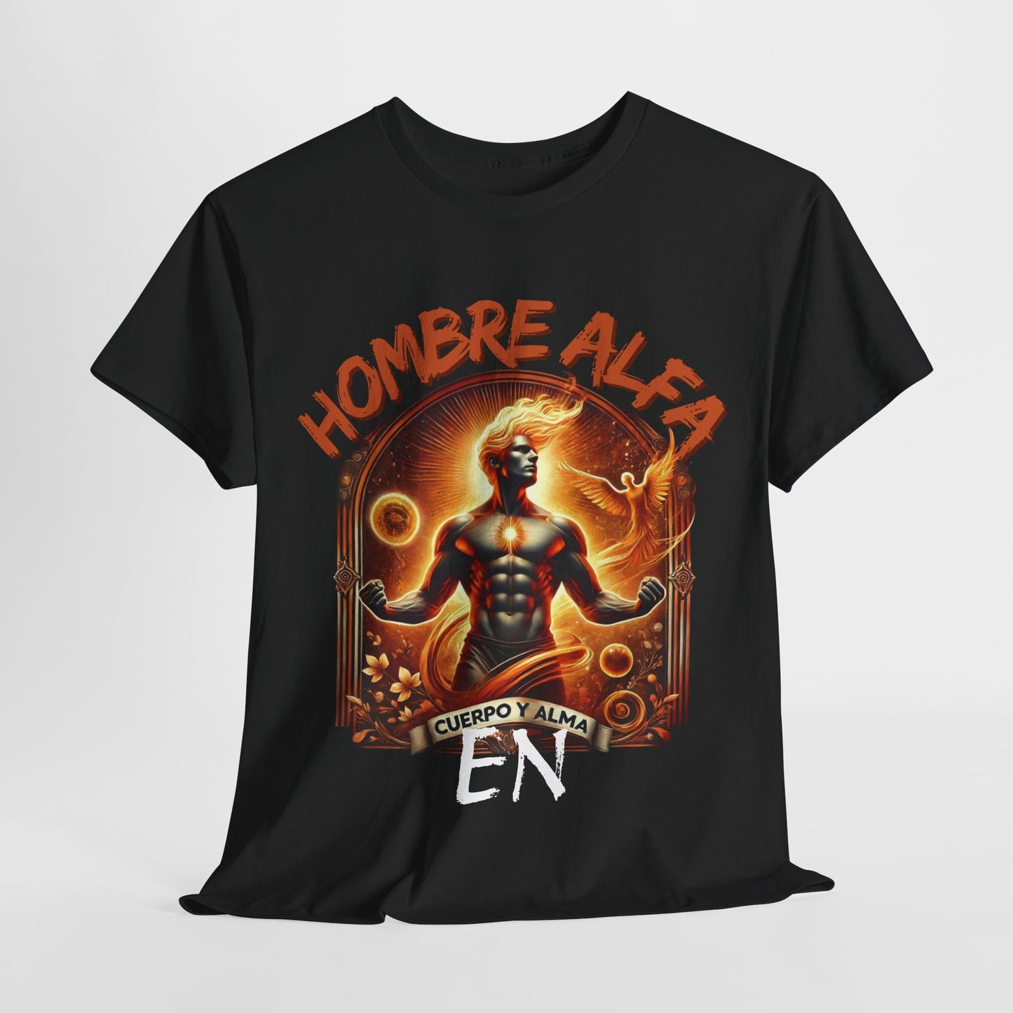 CAMISETA HOMBRE ALFA " EN CUERPO Y ALMA".(EUROPA).