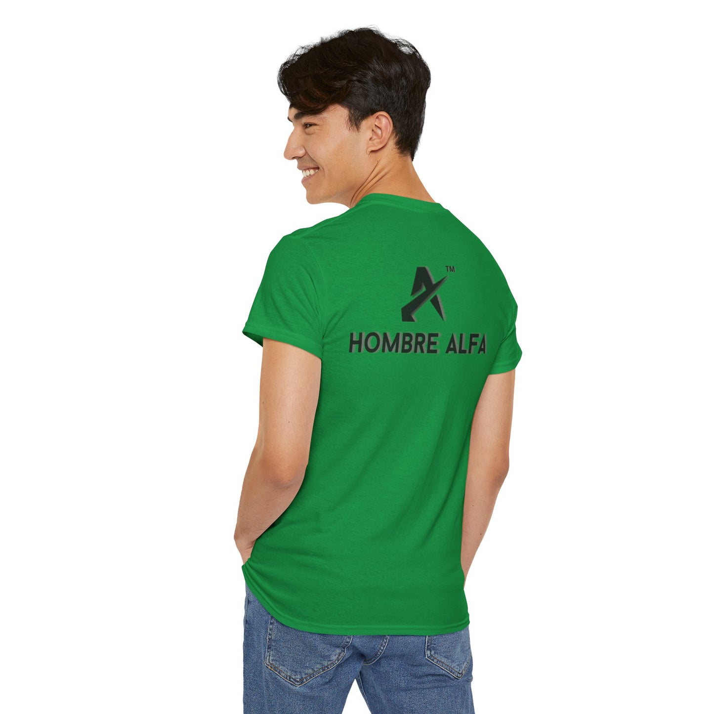 CAMISETA HOMBRE ALFA "SOLTERO DE NUEVO."(USA)