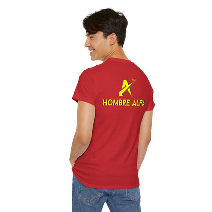 CAMISETA HOMBRE ALFA "EL CARRUSEL TERMINA MAL".(EUROPA)