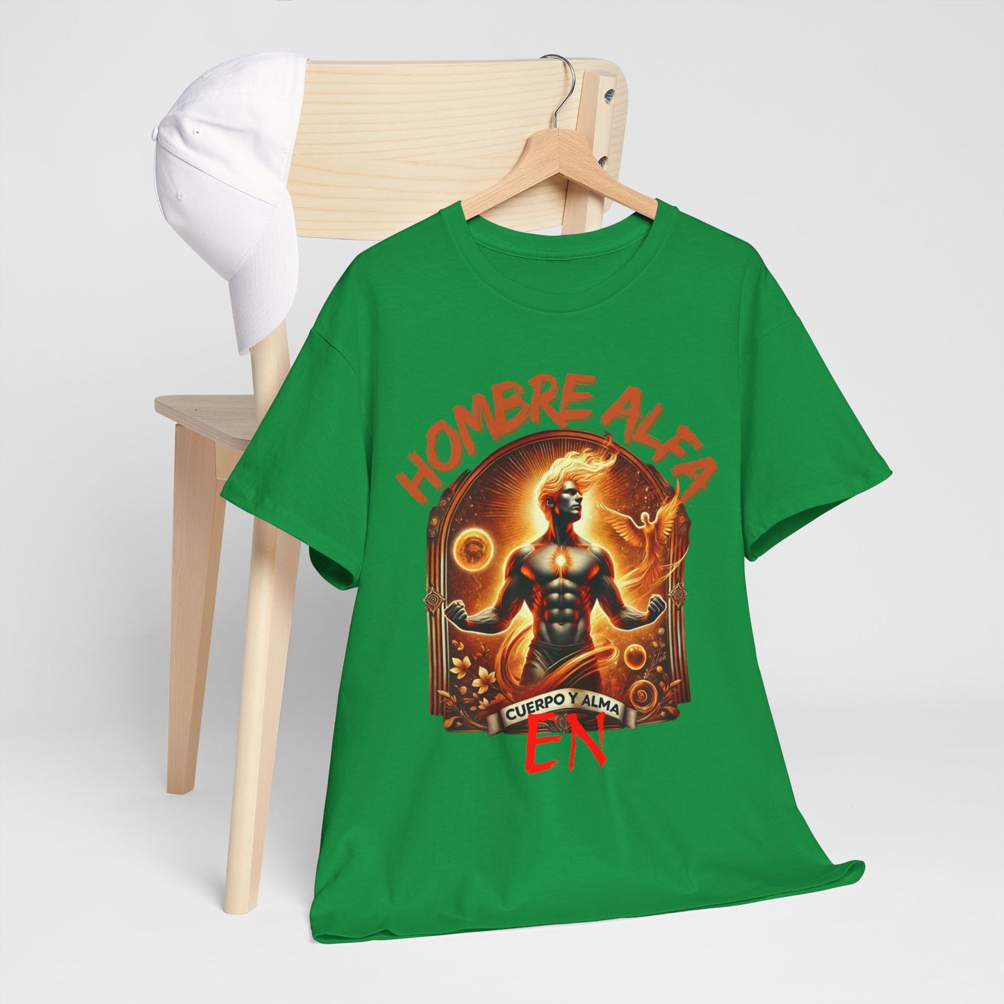 CAMISETA HOMBRE ALFA " EN CUERPO Y ALMA".(EUROPA).