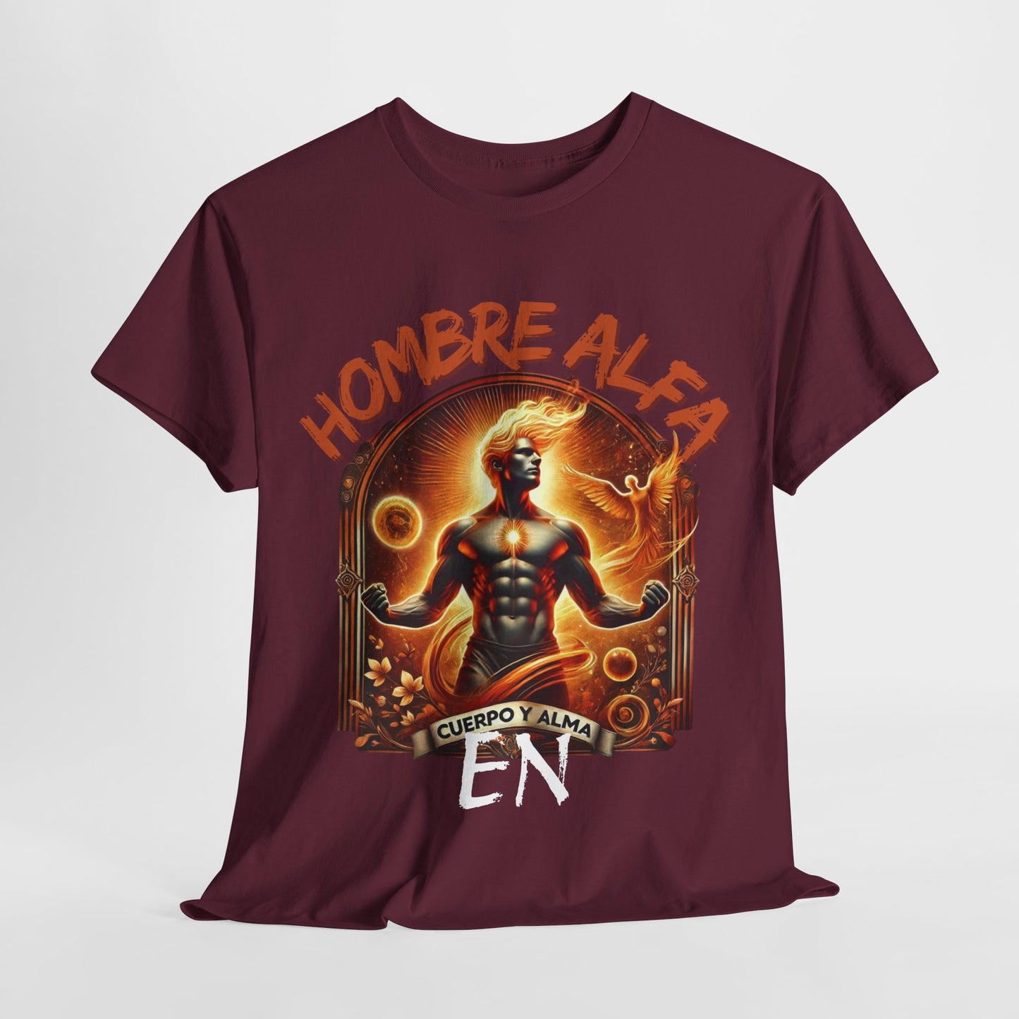 CAMISETA HOMBRE ALFA " EN CUERPO Y ALMA".(EUROPA).