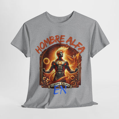 CAMISETA HOMBRE ALFA " EN CUERPO Y ALMA".(EUROPA).