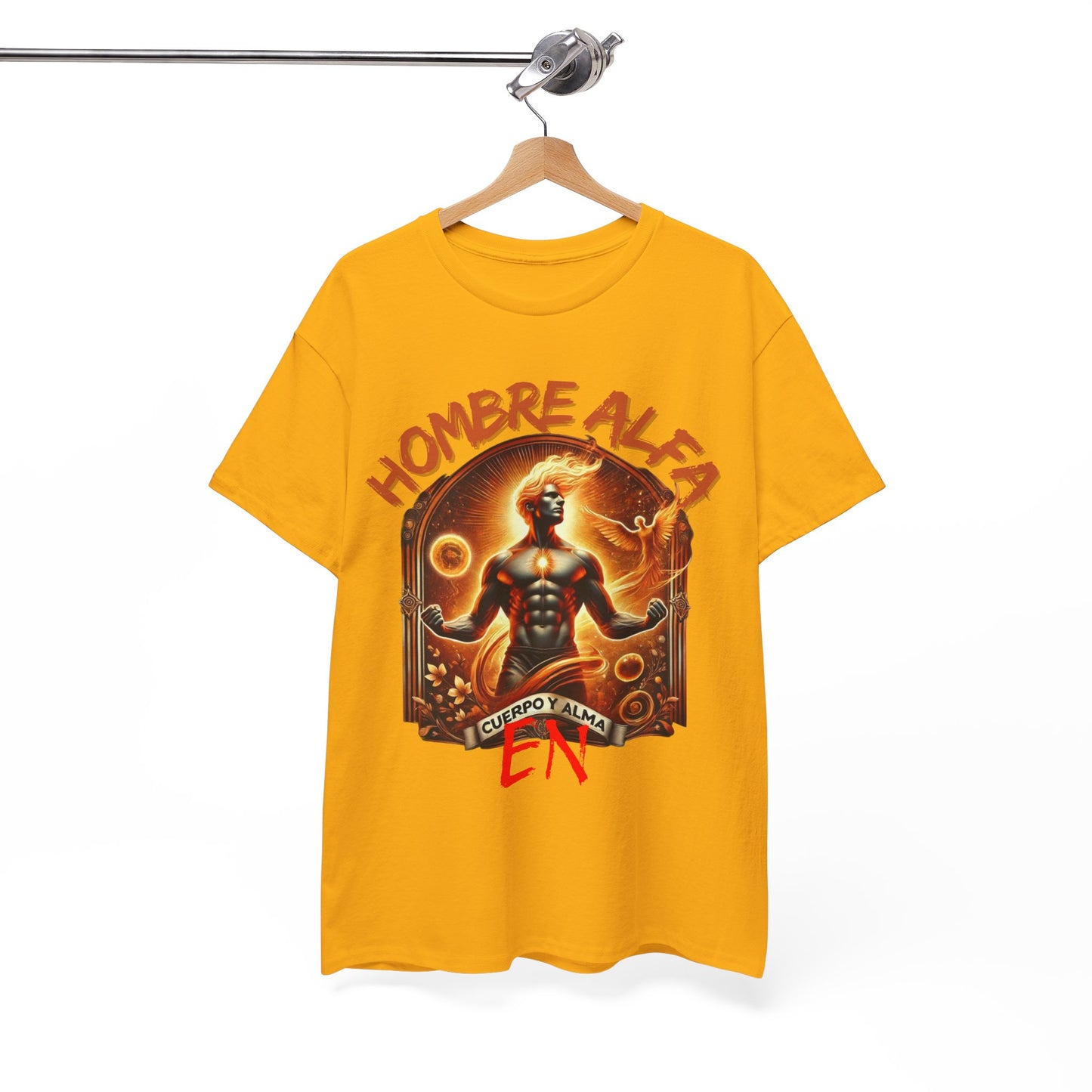 CAMISETA HOMBRE ALFA " EN CUERPO Y ALMA".(EUROPA).