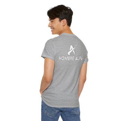 CAMISETA HOMBRE ALFA "SOLTERO DE NUEVO."(USA)