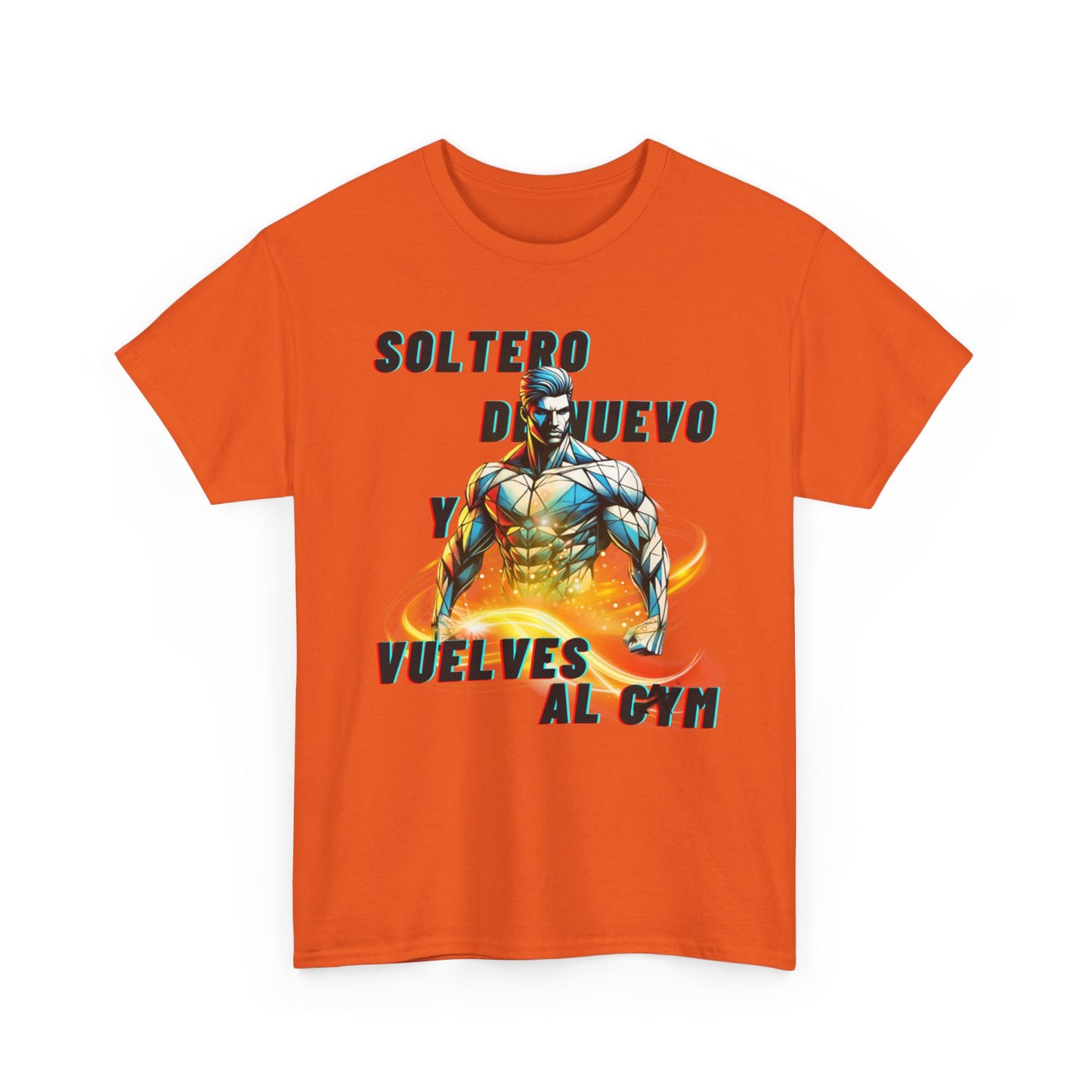 CAMISETA HOMBRE ALFA "SOLTERO DE NUEVO."(USA)