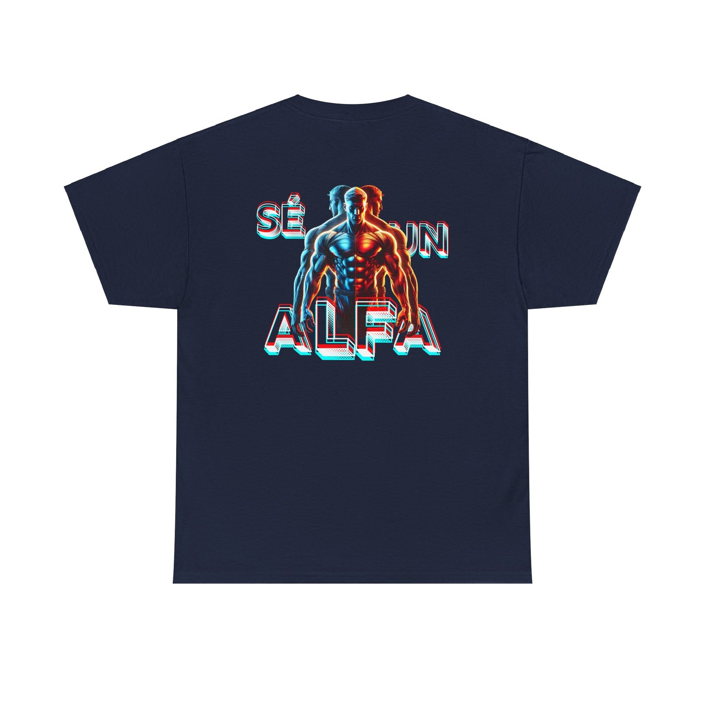 CAMISETA HOMBRE ALFA "SÉ UN ALFA".(USA).