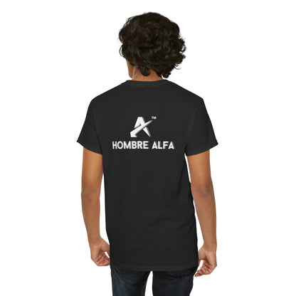 CAMISETA HOMBRE ALFA "EL CARRUSEL TERMINA MAL".(USA)