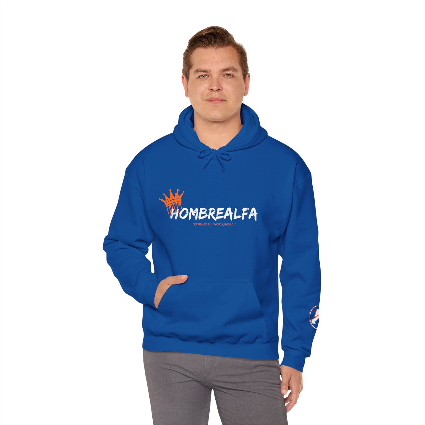 SUDADERA HOMBRE ALFA "REY HOMBRE ALFA"(USA).