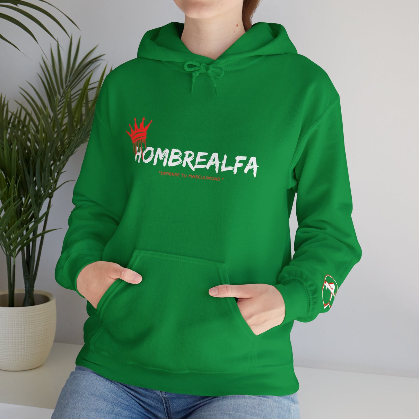 SUDADERA HOMBRE ALFA "REY HOMBRE ALFA"(USA).