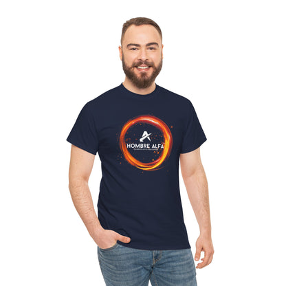 CAMISETA HOMBRE ALFA "CIRCULO FUEGO".(EUROPA)