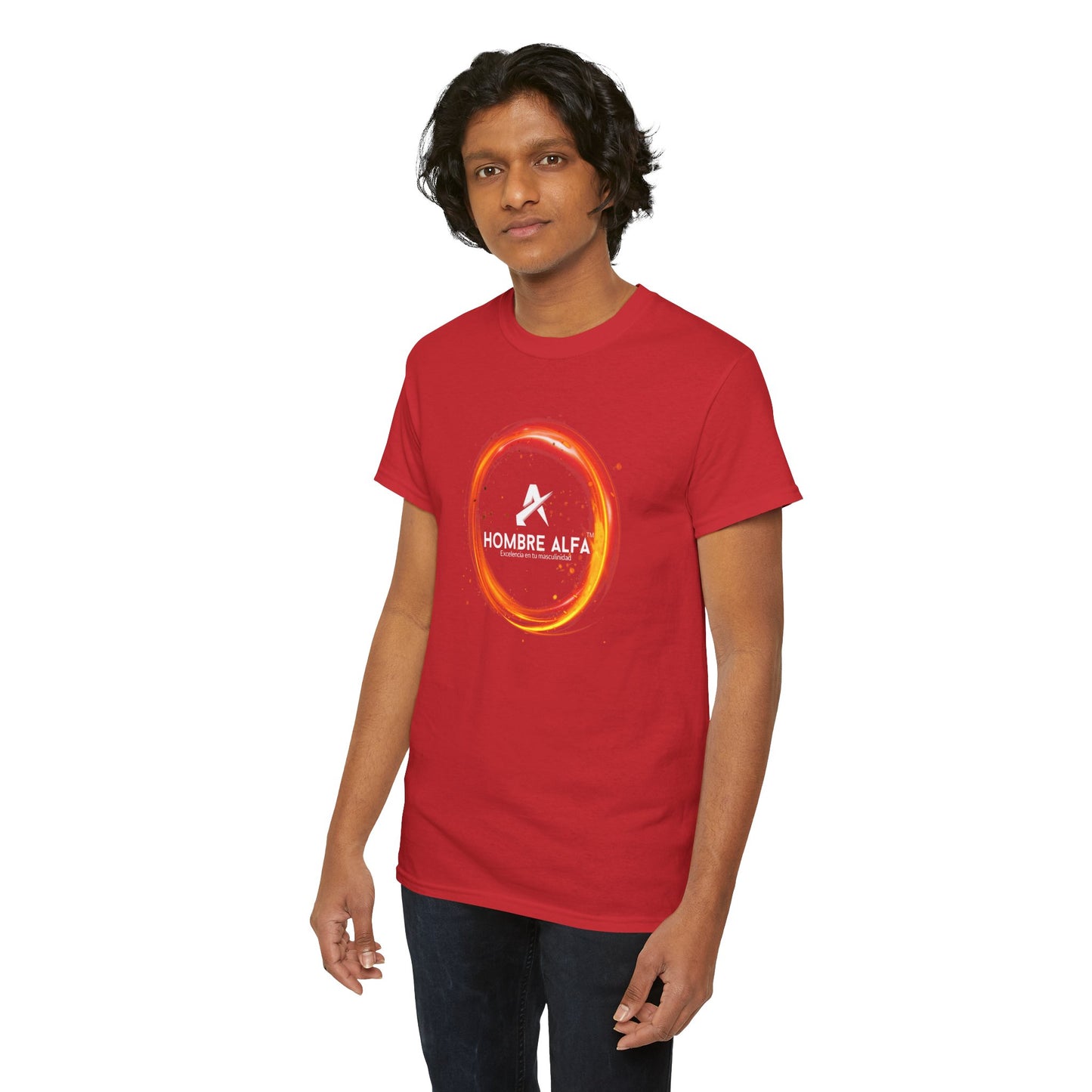 CAMISETA HOMBRE ALFA "CIRCULO FUEGO".(EUROPA)