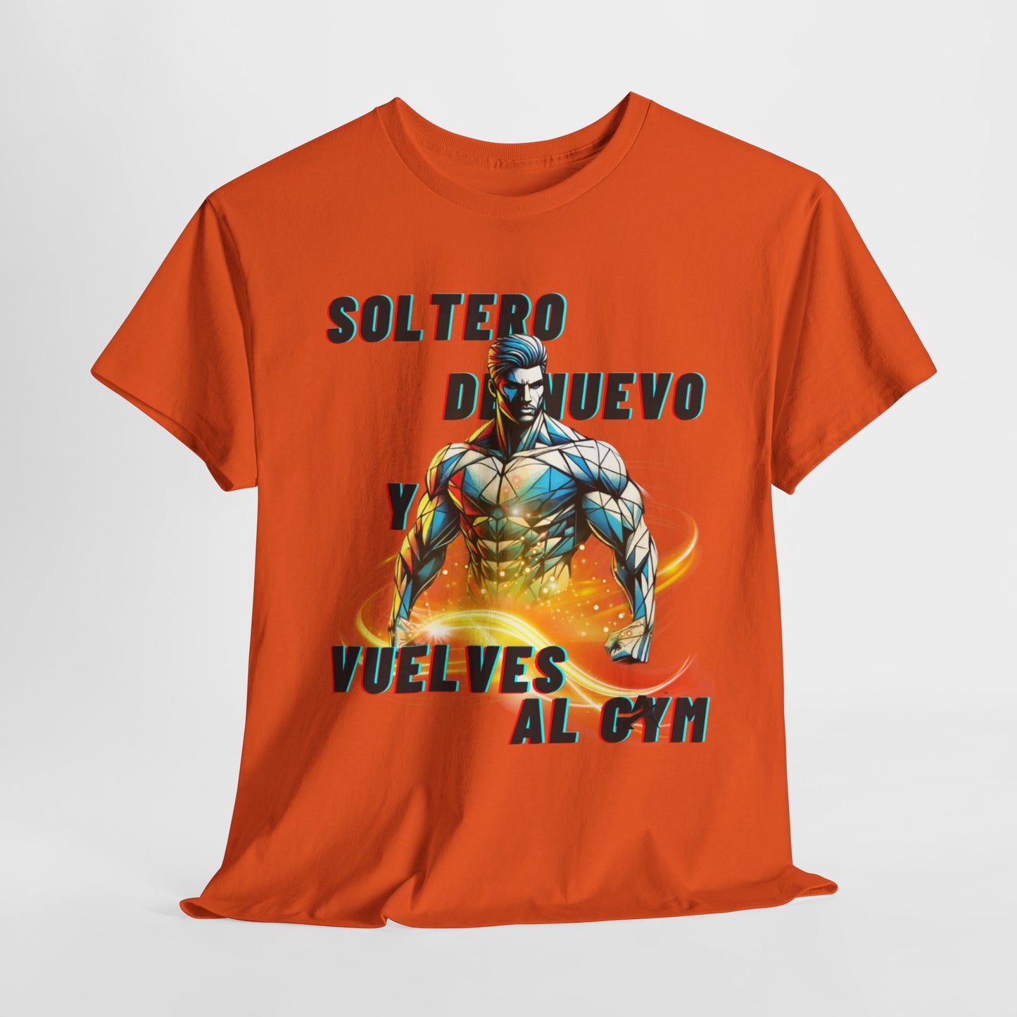 CAMISETA HOMBRE ALFA "SOLTERO DE NUEVO."(USA)