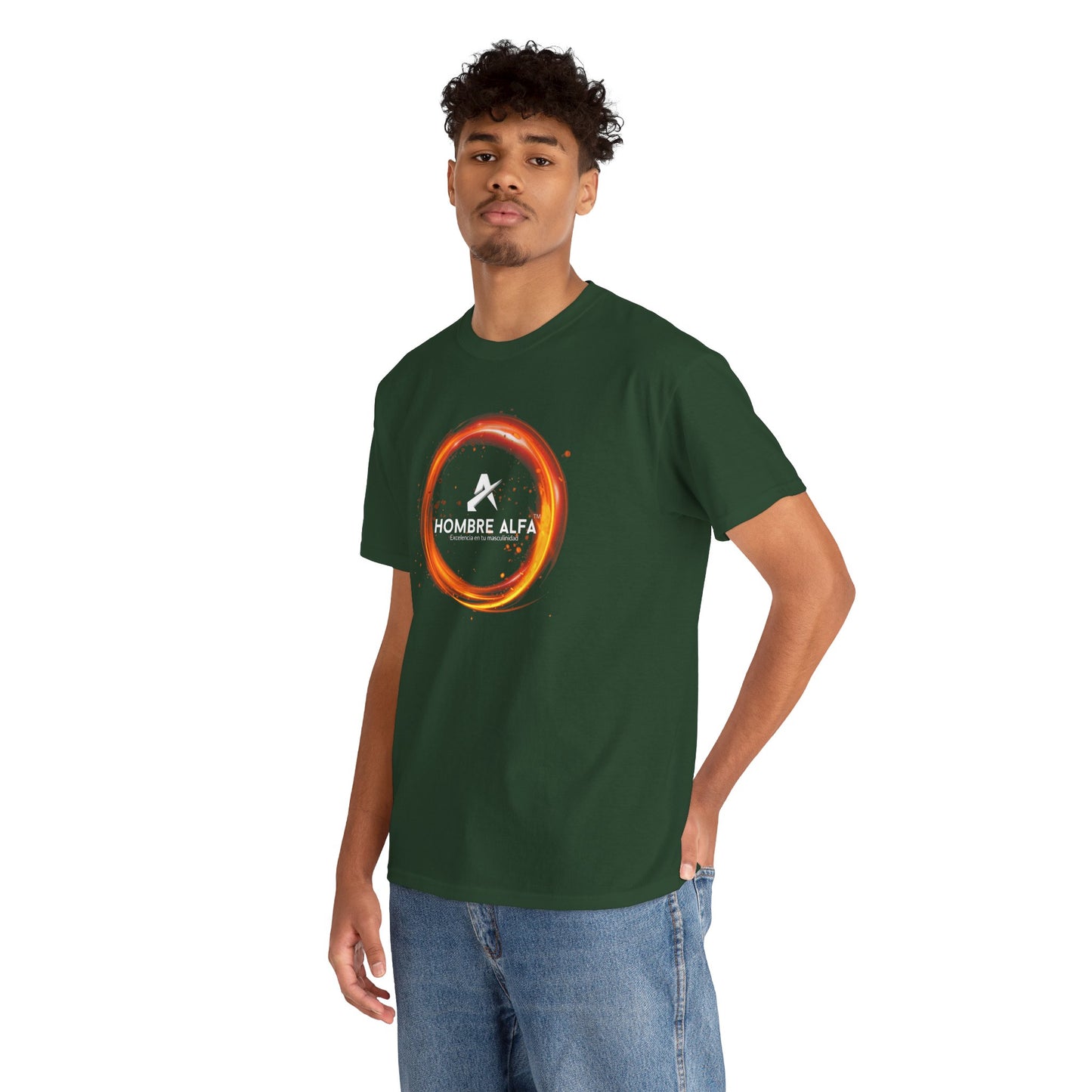 CAMISETA HOMBRE ALFA "CIRCULO FUEGO".(EUROPA)