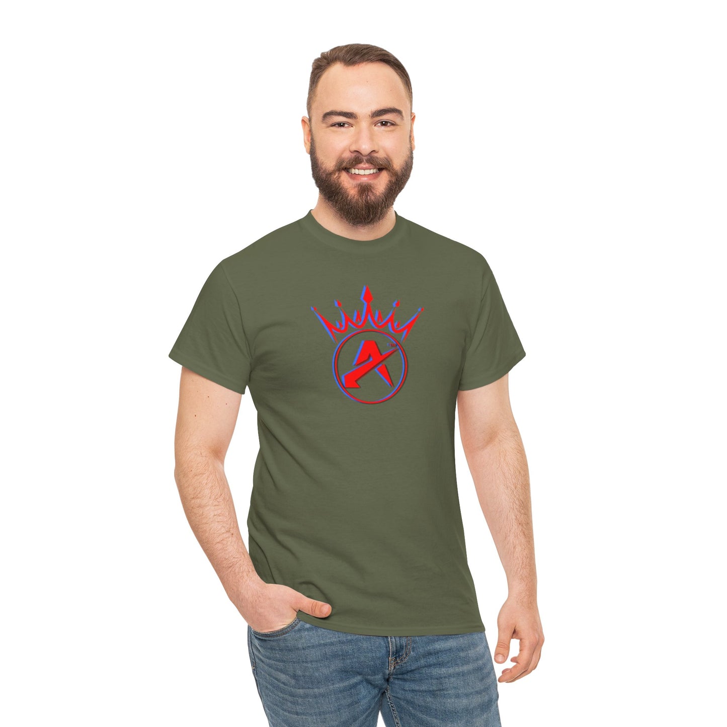 CAMISETA HOMBRE ALFA "SÉ UN ALFA".(USA).