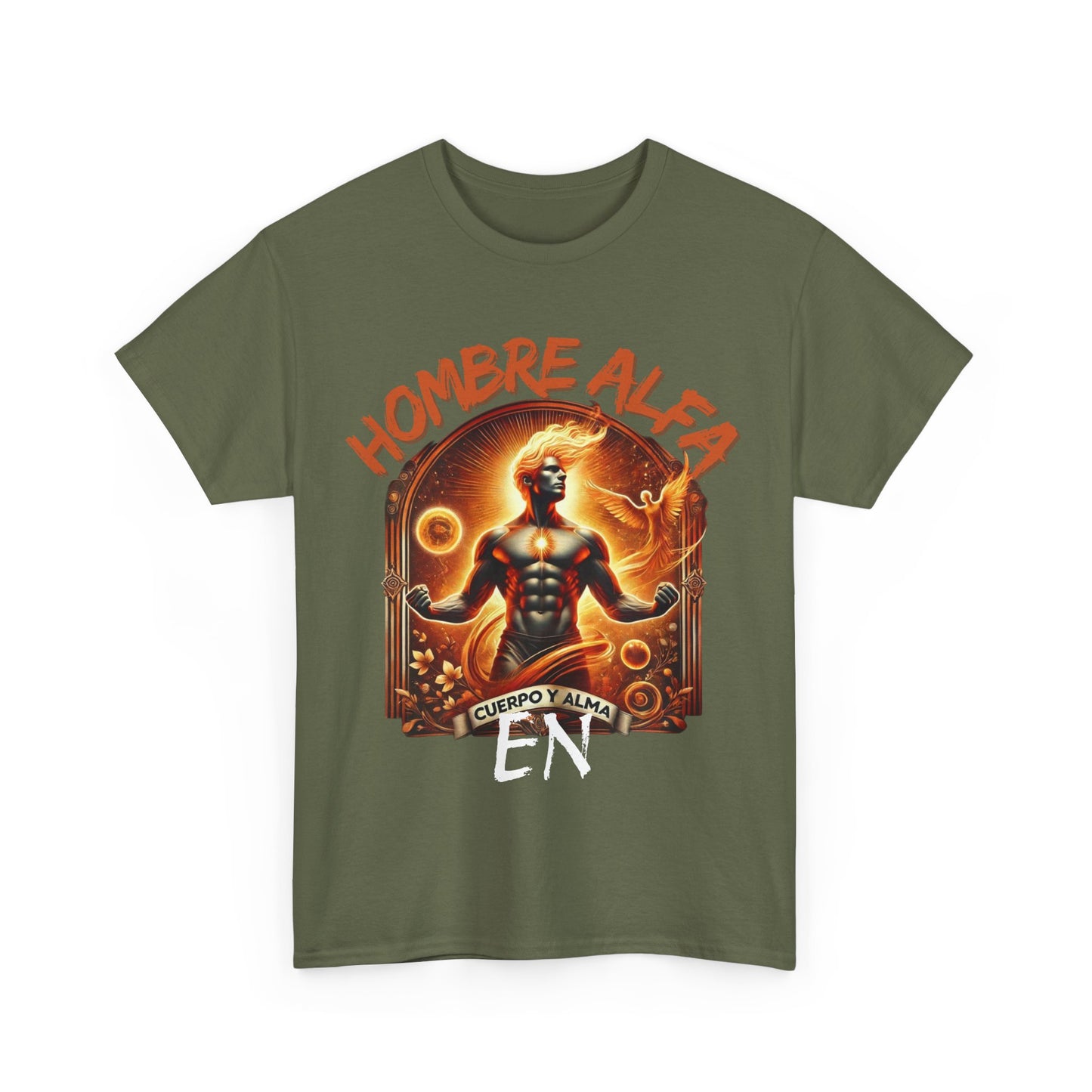 CAMISETA HOMBRE ALFA " EN CUERPO Y ALMA".(EUROPA).