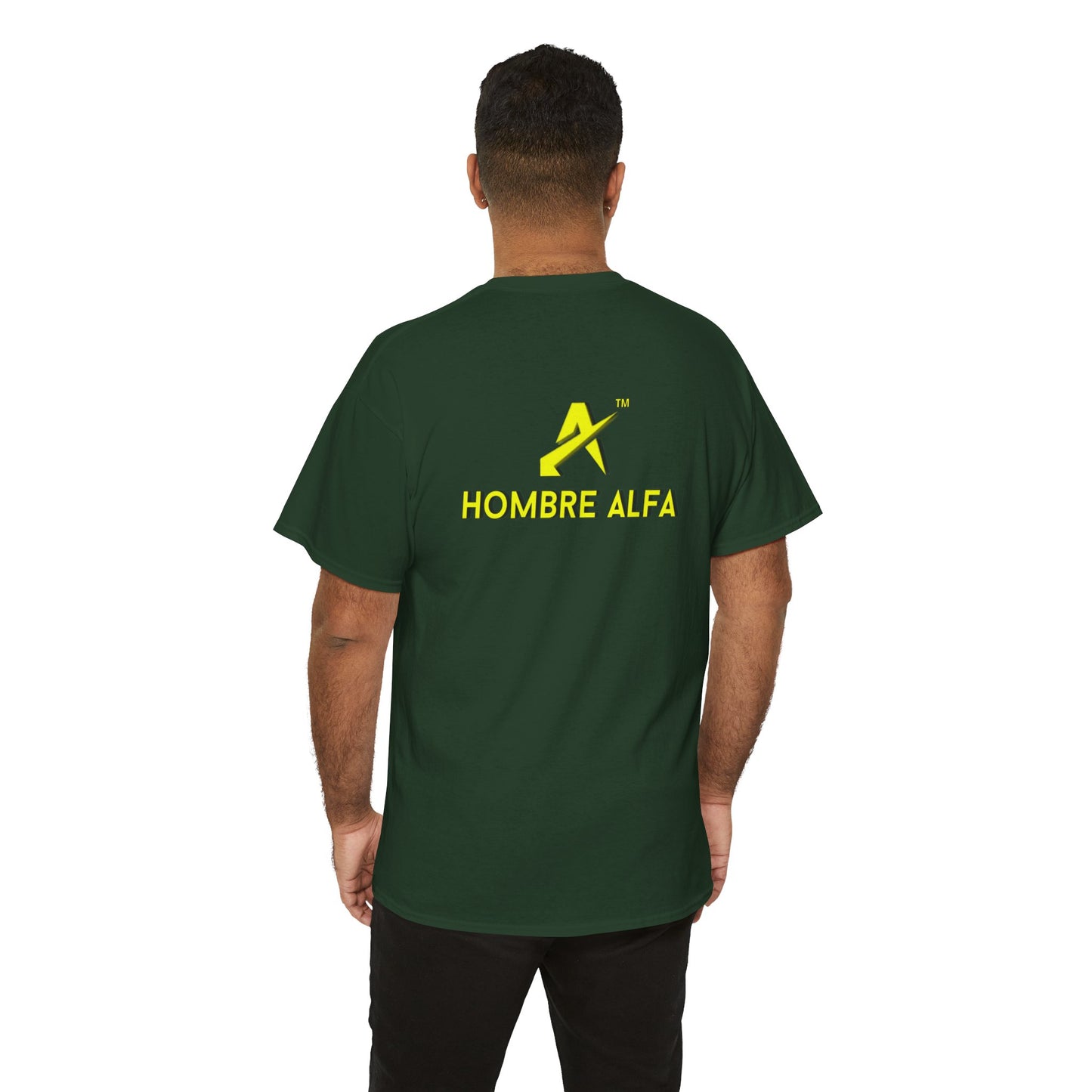 CAMISETA HOMBRE ALFA "EL CARRUSEL TERMINA MAL".(USA)