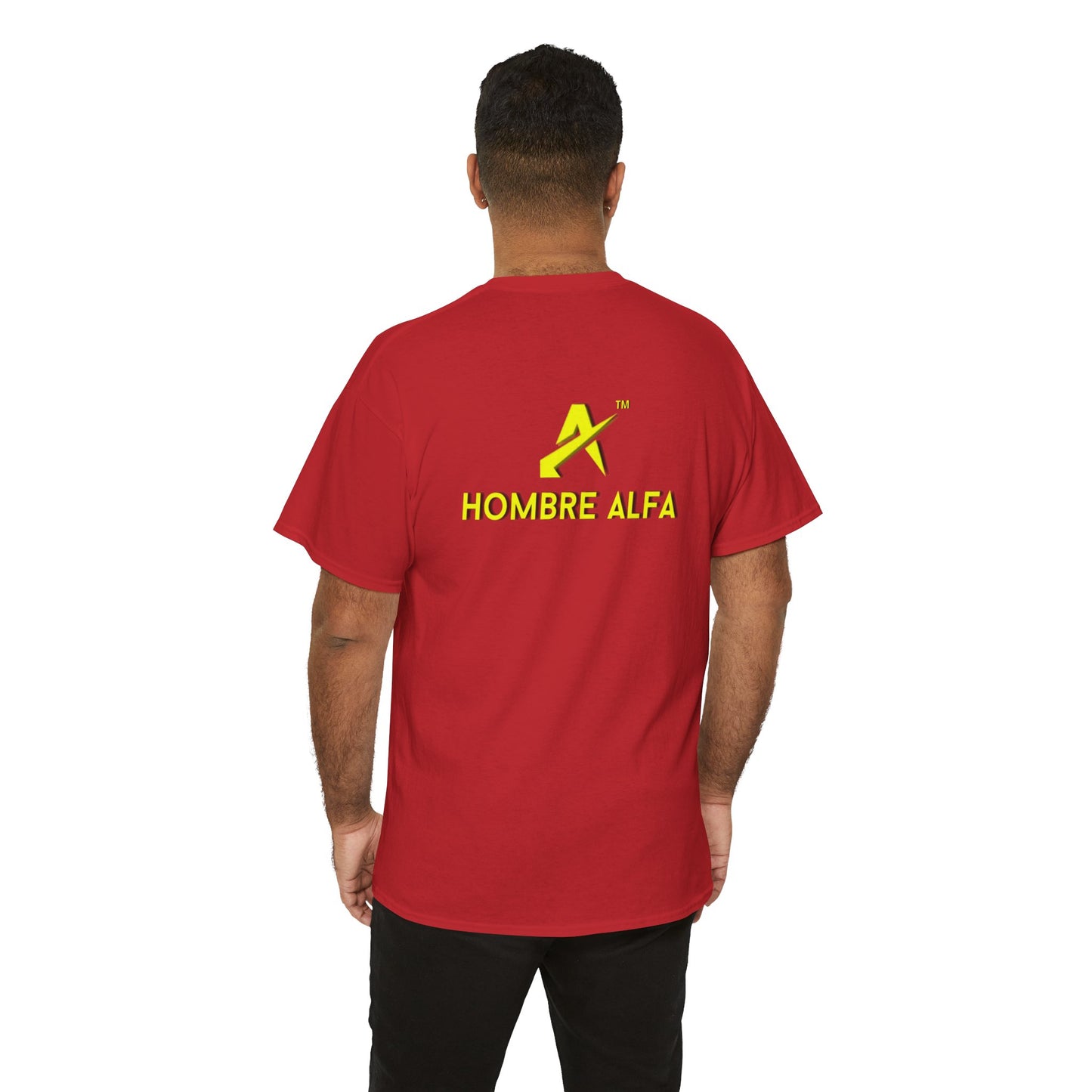 CAMISETA HOMBRE ALFA "EL CARRUSEL TERMINA MAL".(USA)