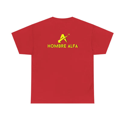 CAMISETA HOMBRE ALFA "EL CARRUSEL TERMINA MAL".(USA)