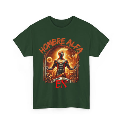 CAMISETA HOMBRE ALFA " EN CUERPO Y ALMA".(EUROPA).