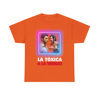 CAMISETA HOMBRE ALFA "LA TÓXICA A LA VERGA".(USA).