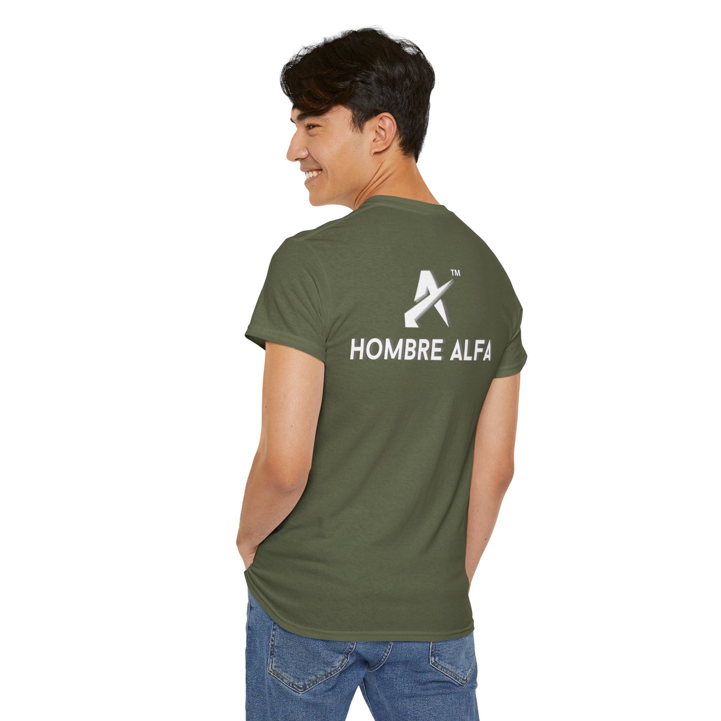 CAMISETA HOMBRE ALFA " EN CUERPO Y ALMA".(EUROPA).