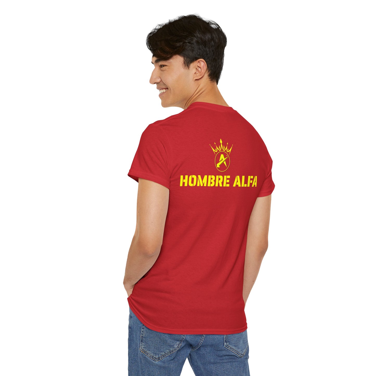 CAMISETA HOMBRE ALFA "LA TÓXICA A LA VERGA".(USA).