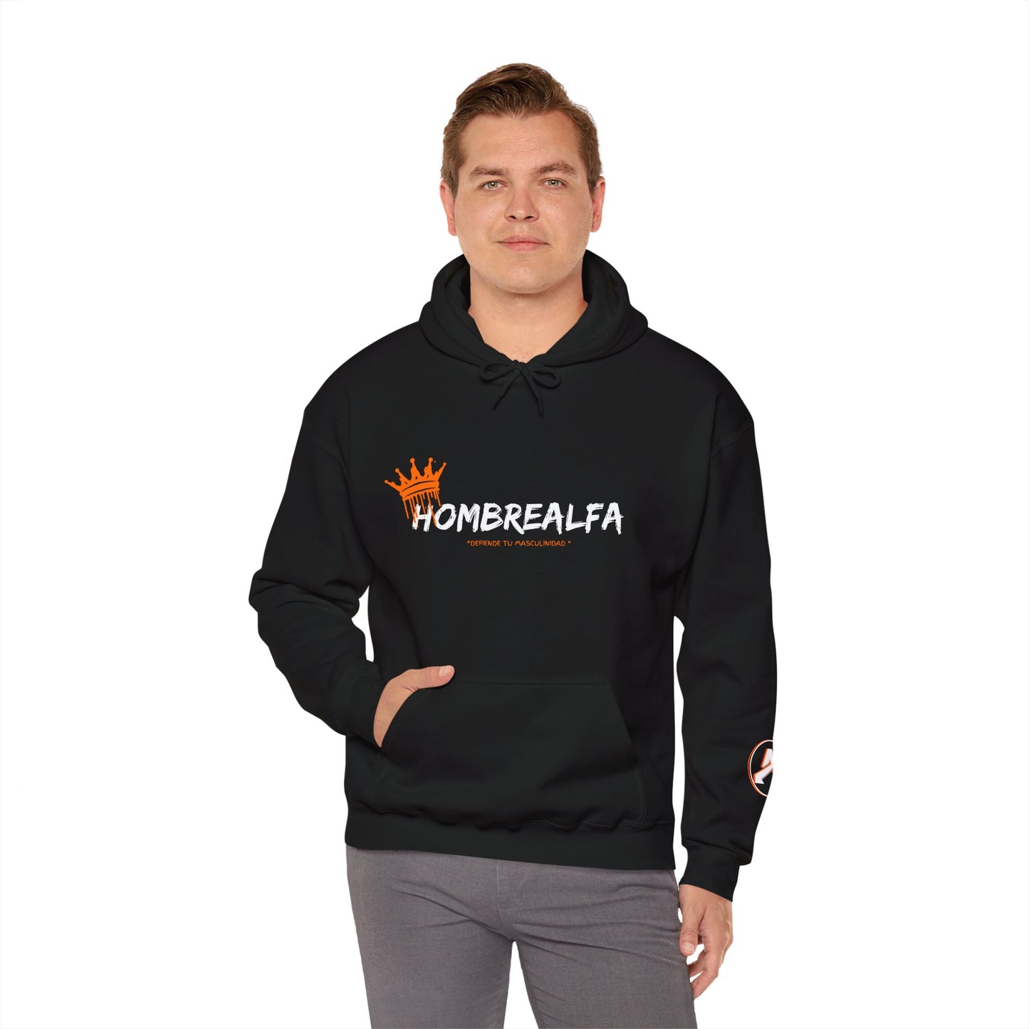 SUDADERA HOMBRE ALFA "REY HOMBRE ALFA"(USA).