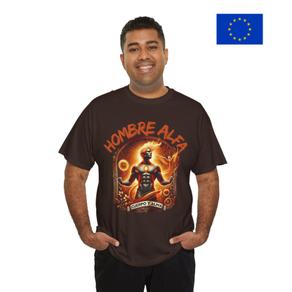 CAMISETA HOMBRE ALFA " EN CUERPO Y ALMA".(EUROPA).