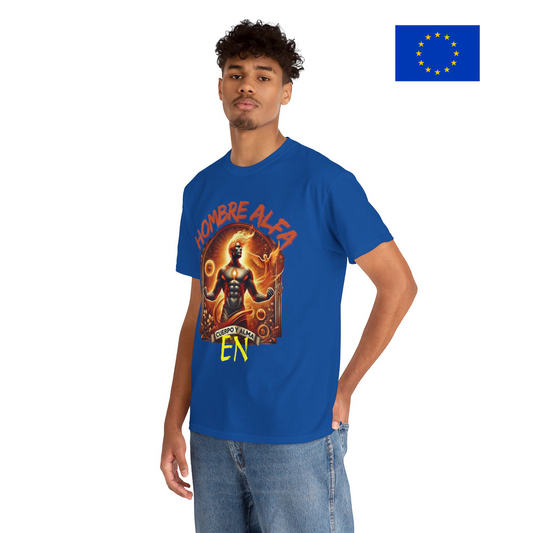 CAMISETA HOMBRE ALFA " EN CUERPO Y ALMA".(EUROPA).