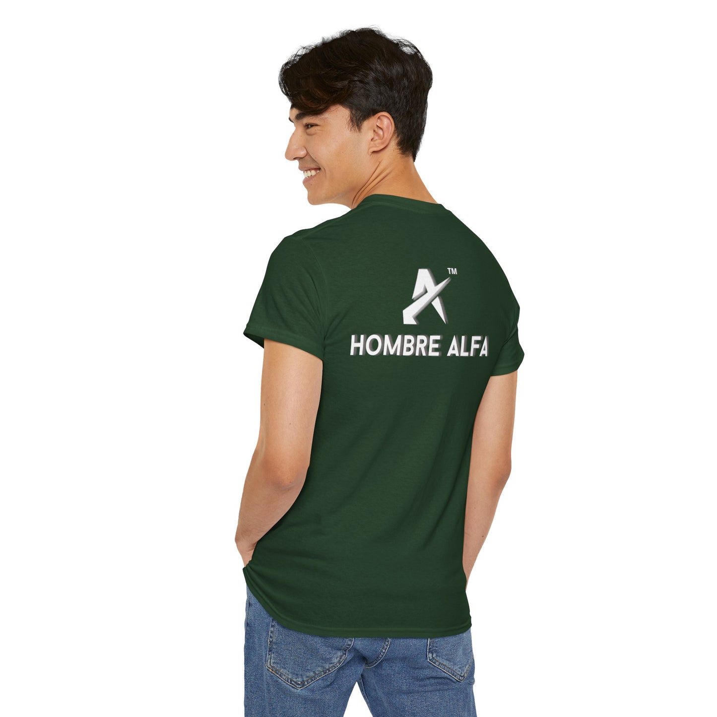 CAMISETA HOMBRE ALFA "SOLTERO DE NUEVO."(USA)