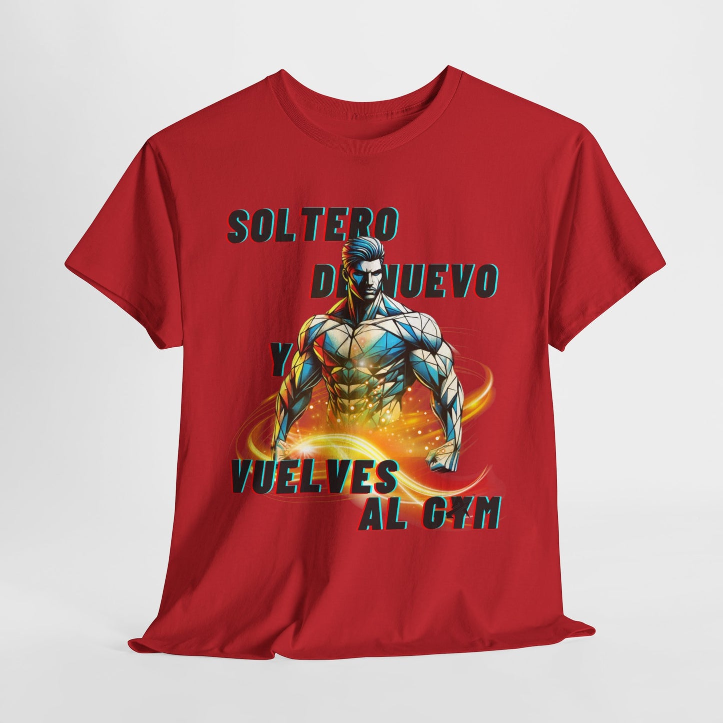 CAMISETA HOMBRE ALFA "SOLTERO DE NUEVO."(USA)