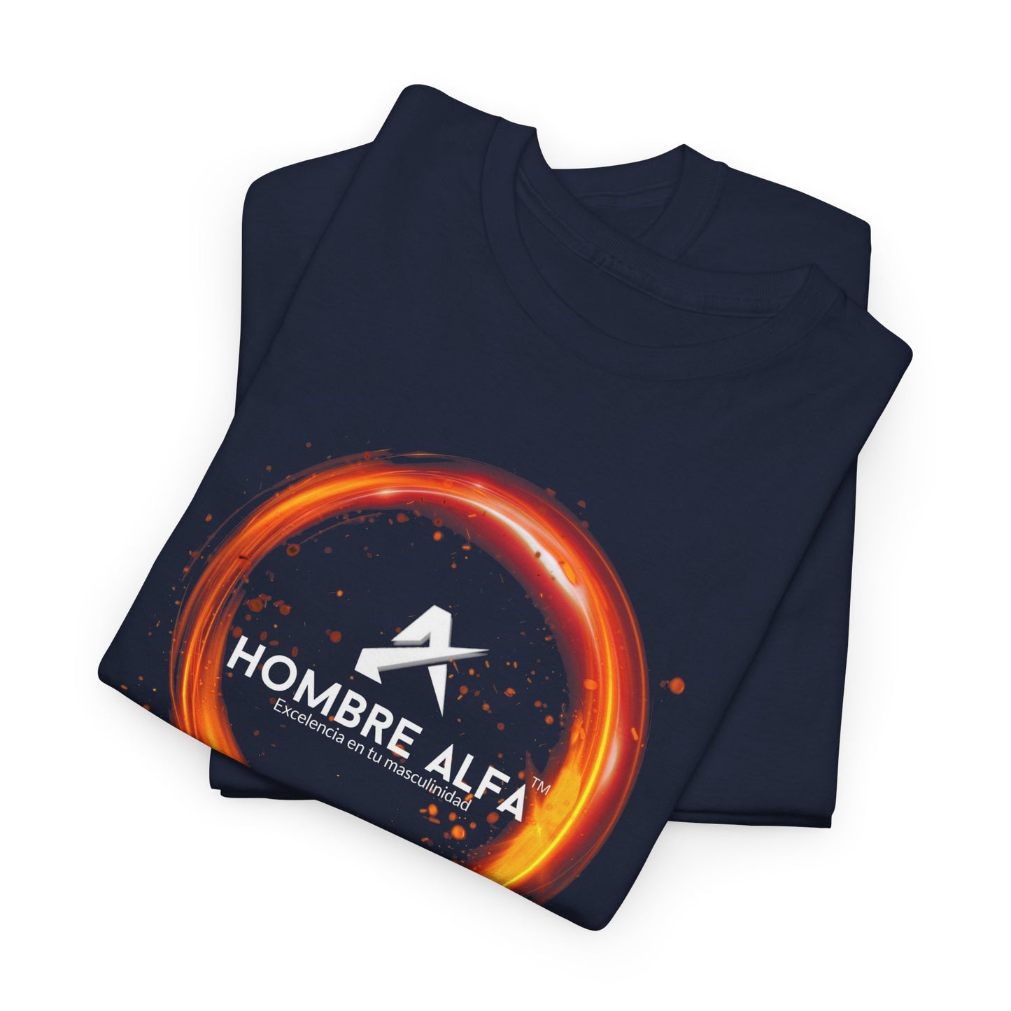 CAMISETA HOMBRE ALFA "CIRCULO FUEGO".(EUROPA)