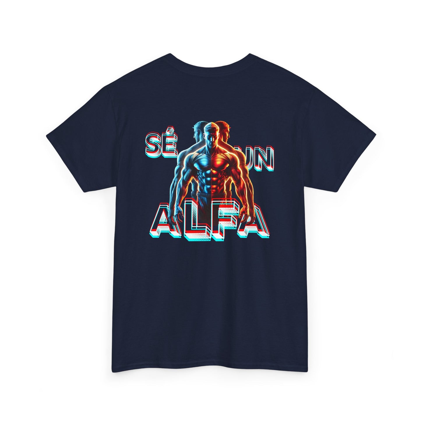 CAMISETA HOMBRE ALFA "SÉ UN ALFA".(USA).