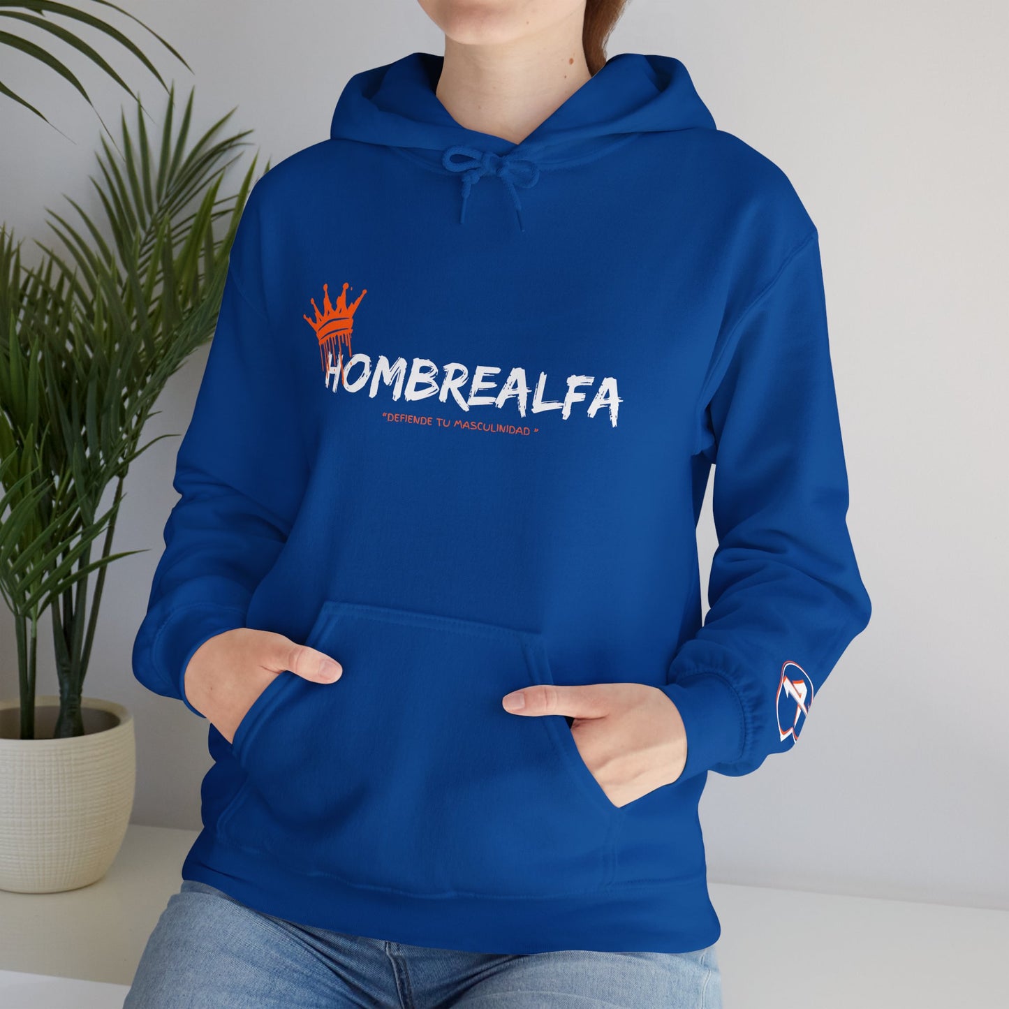 SUDADERA HOMBRE ALFA "REY HOMBRE ALFA"(USA).