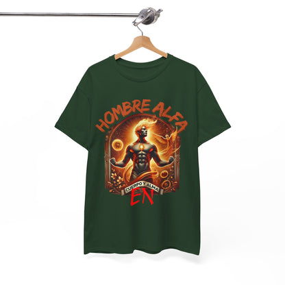 CAMISETA HOMBRE ALFA " EN CUERPO Y ALMA".(EUROPA).