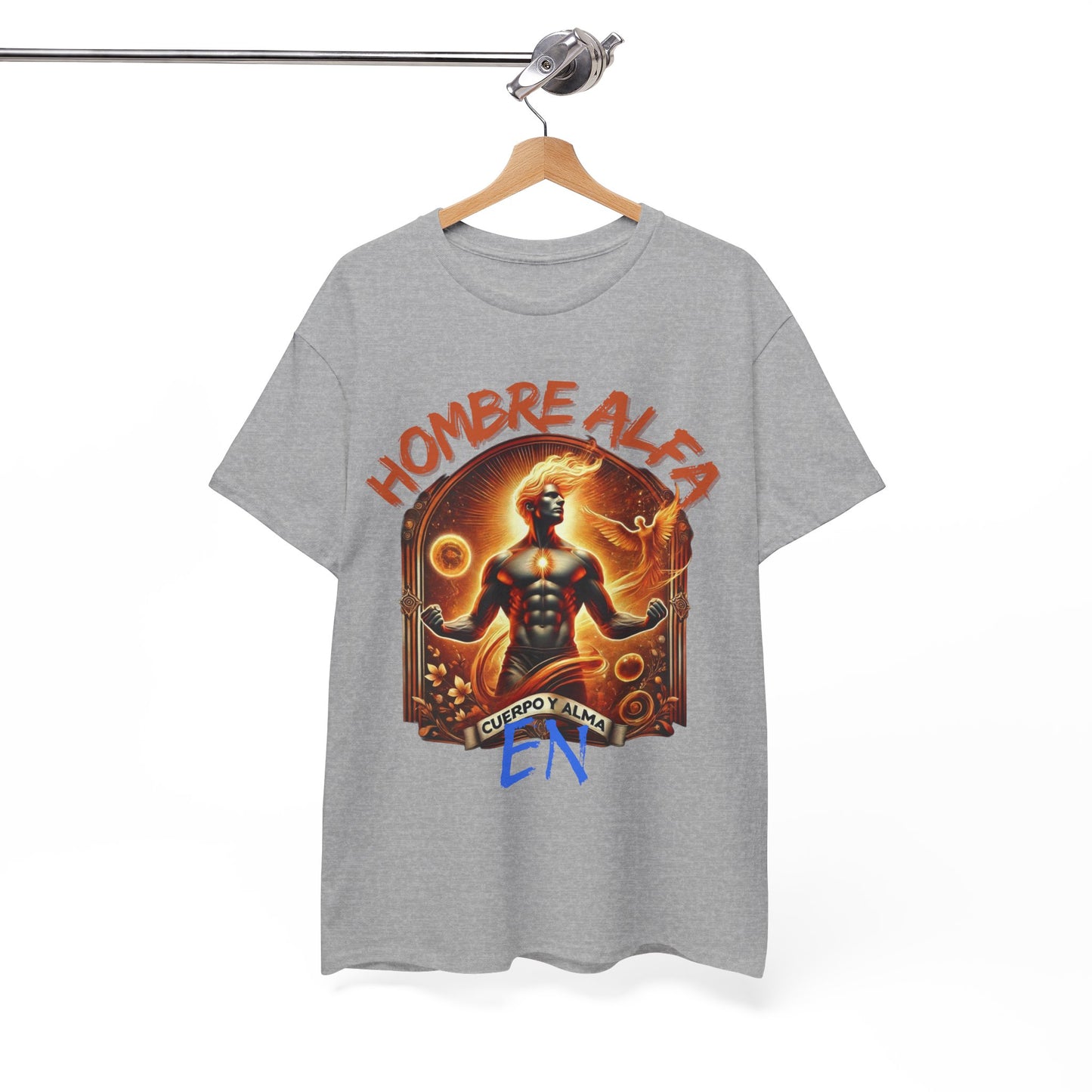 CAMISETA HOMBRE ALFA " EN CUERPO Y ALMA".(EUROPA).