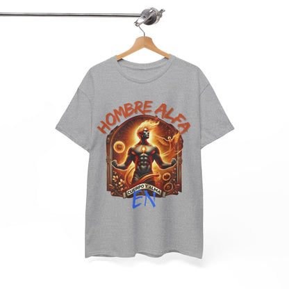 CAMISETA HOMBRE ALFA " EN CUERPO Y ALMA".(EUROPA).