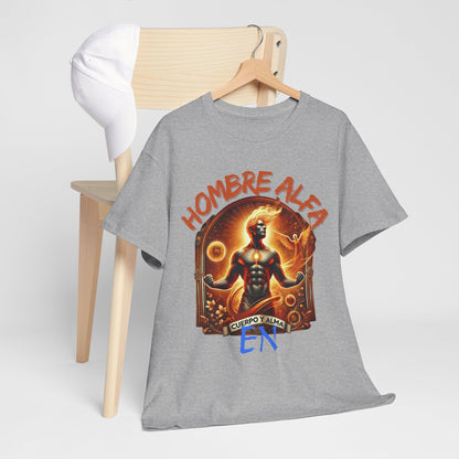 CAMISETA HOMBRE ALFA " EN CUERPO Y ALMA".(EUROPA).