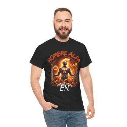 CAMISETA HOMBRE ALFA " EN CUERPO Y ALMA".(EUROPA).