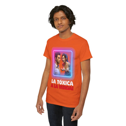 CAMISETA HOMBRE ALFA "LA TÓXICA A LA VERGA".(USA).