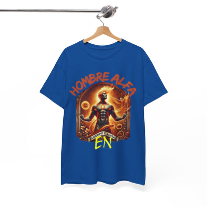 CAMISETA HOMBRE ALFA " EN CUERPO Y ALMA".(EUROPA).