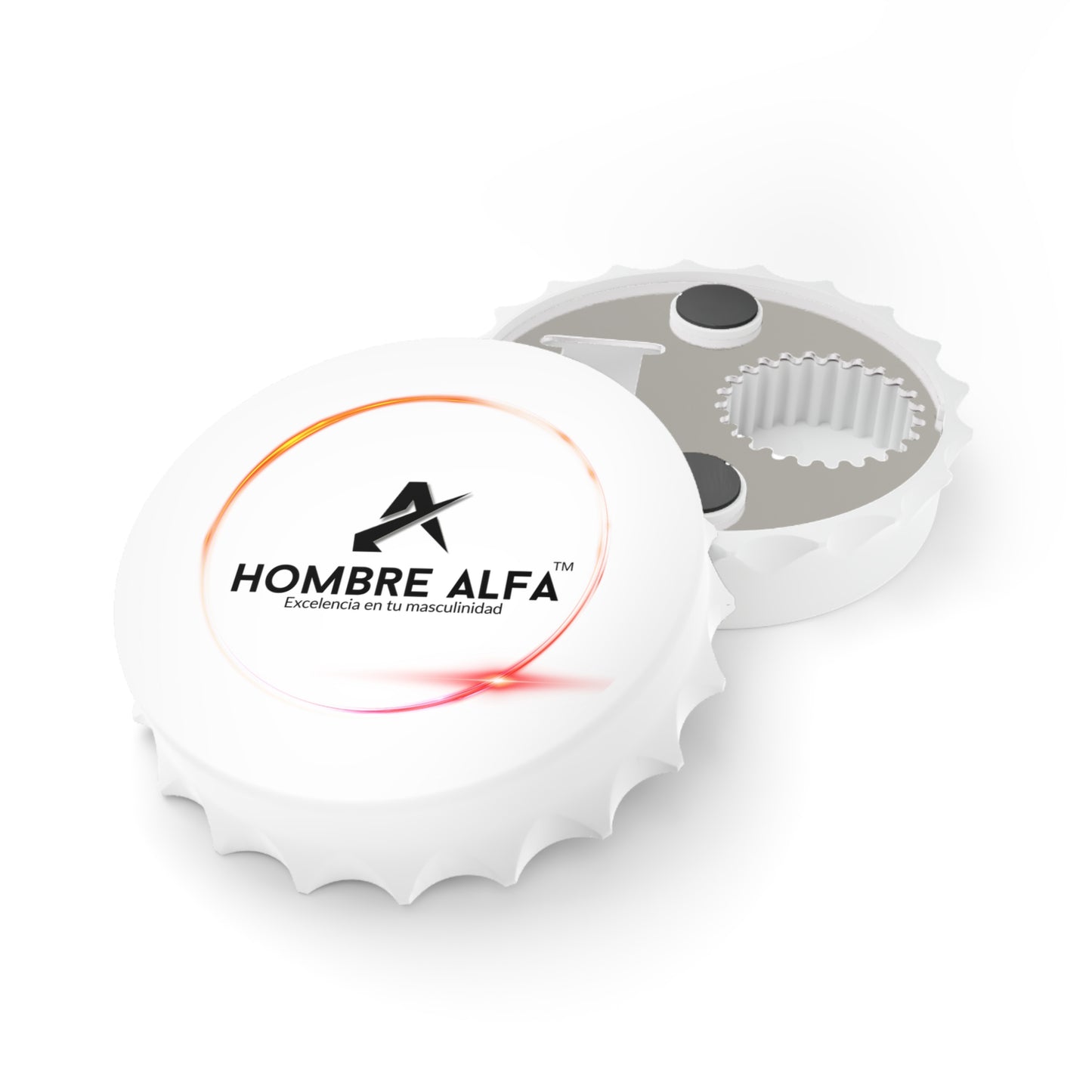 "ABREBOTELLAS HOMBRE ALFA" (PERSONALIZABLE).(EUROPA/USA).