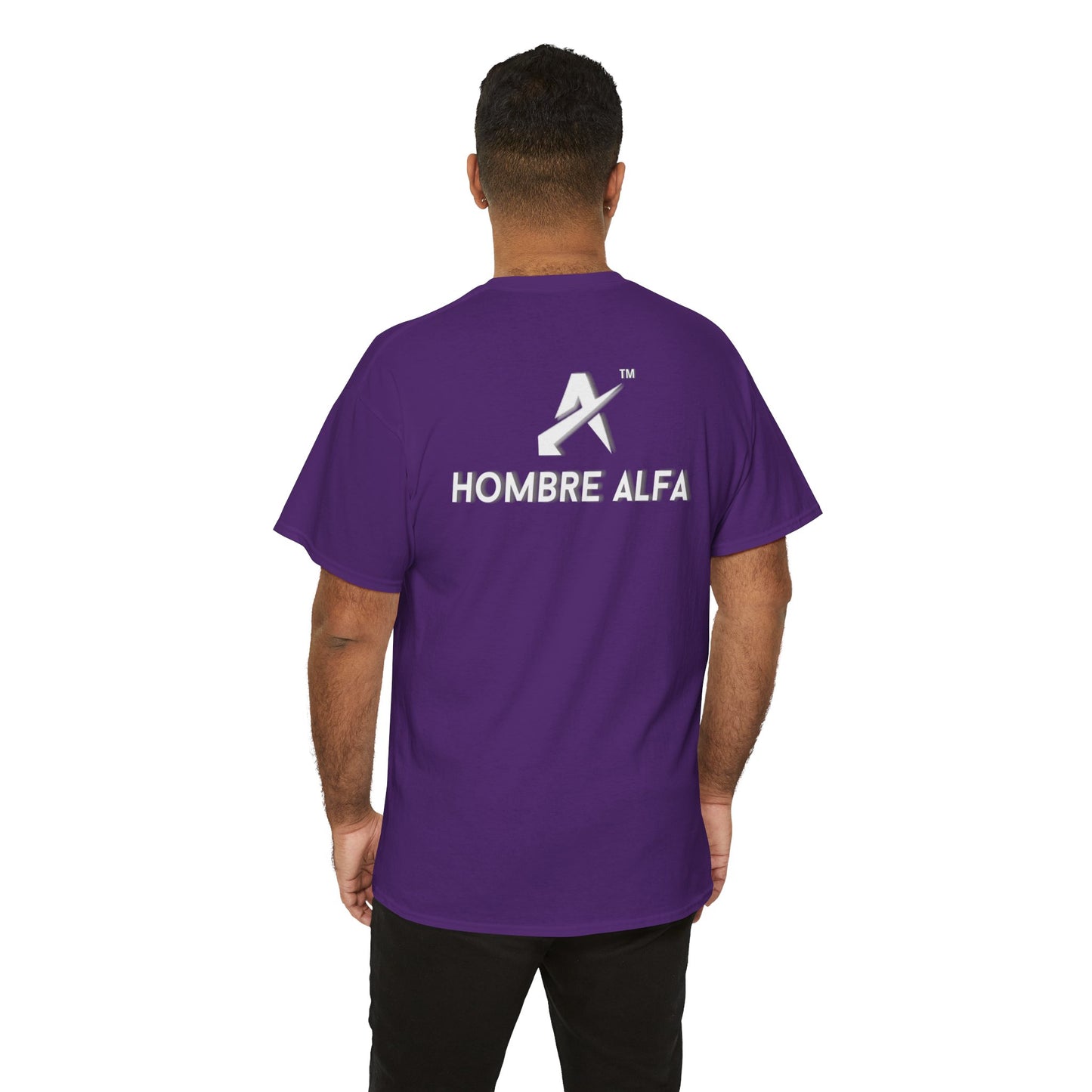 CAMISETA HOMBRE ALFA "SOLTERO DE NUEVO."(USA)