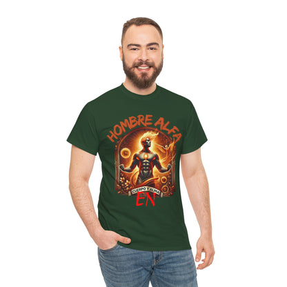 CAMISETA HOMBRE ALFA " EN CUERPO Y ALMA".(EUROPA).