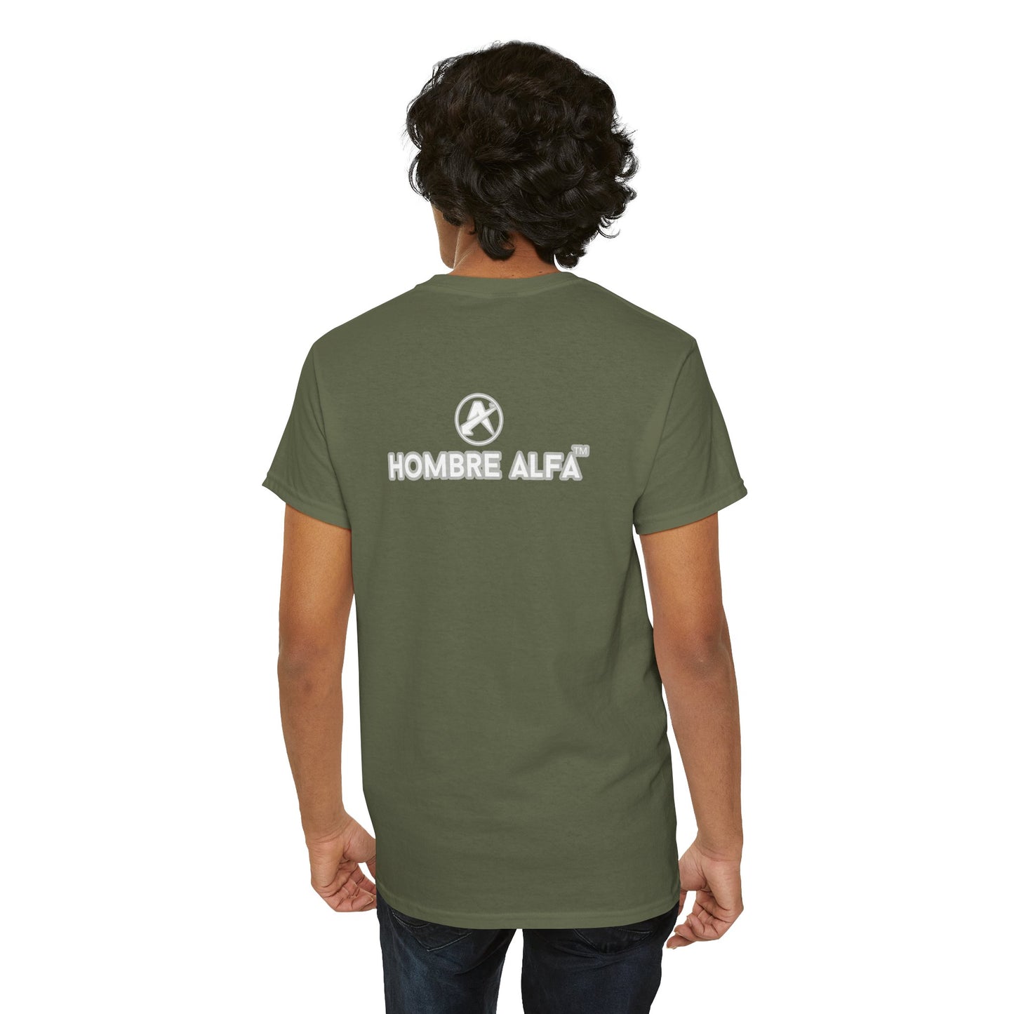 CAMISETA HOMBRE ALFA "NO SALGAS CON MADRES SOLTERAS.."(USA).