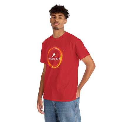 CAMISETA HOMBRE ALFA "CIRCULO FUEGO".(EUROPA)