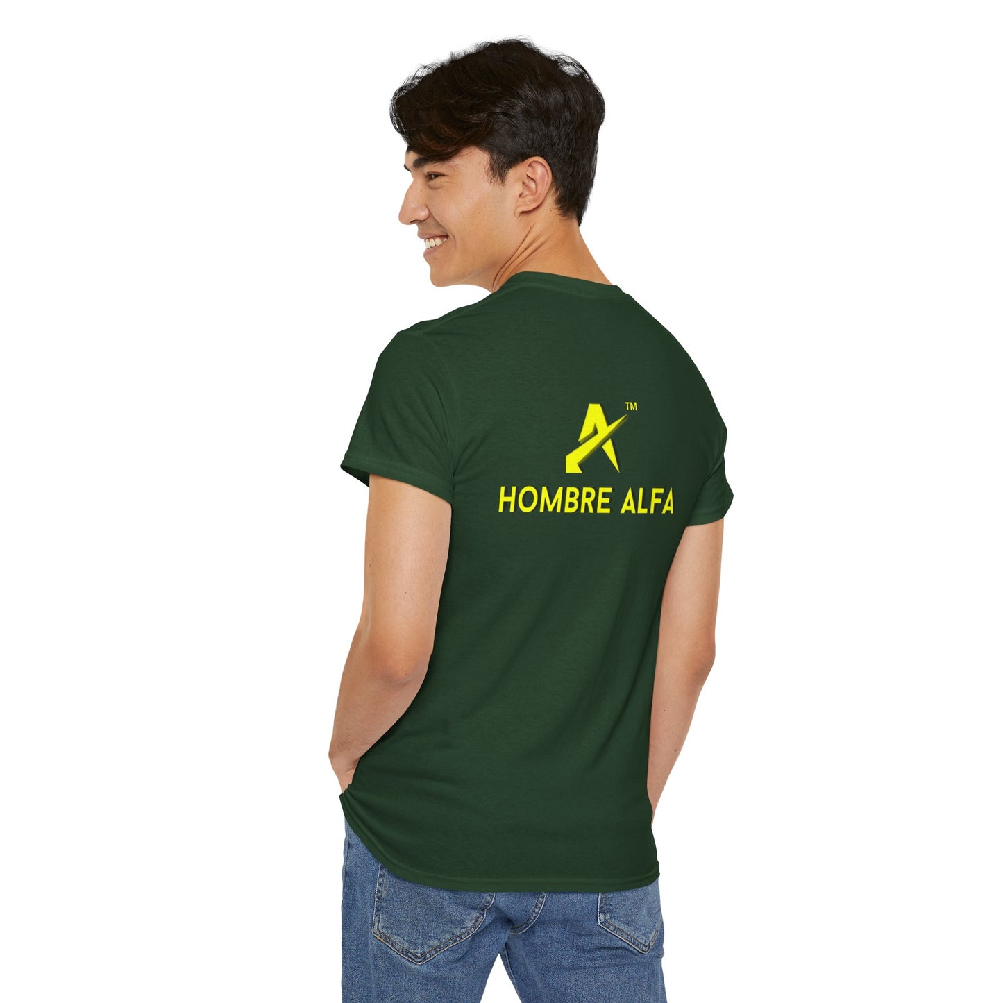 CAMISETA HOMBRE ALFA "EL CARRUSEL TERMINA MAL".(USA)