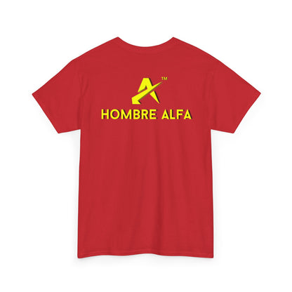 CAMISETA HOMBRE ALFA "EL CARRUSEL TERMINA MAL".(EUROPA)