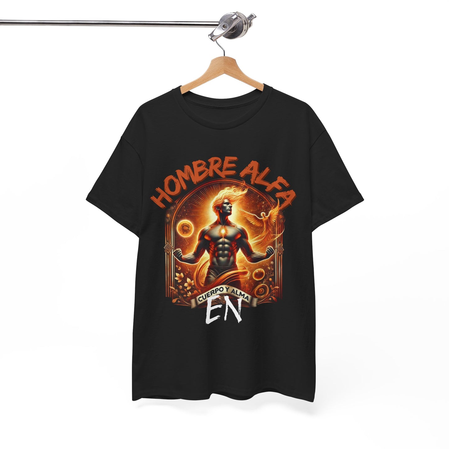 CAMISETA HOMBRE ALFA " EN CUERPO Y ALMA".(EUROPA).