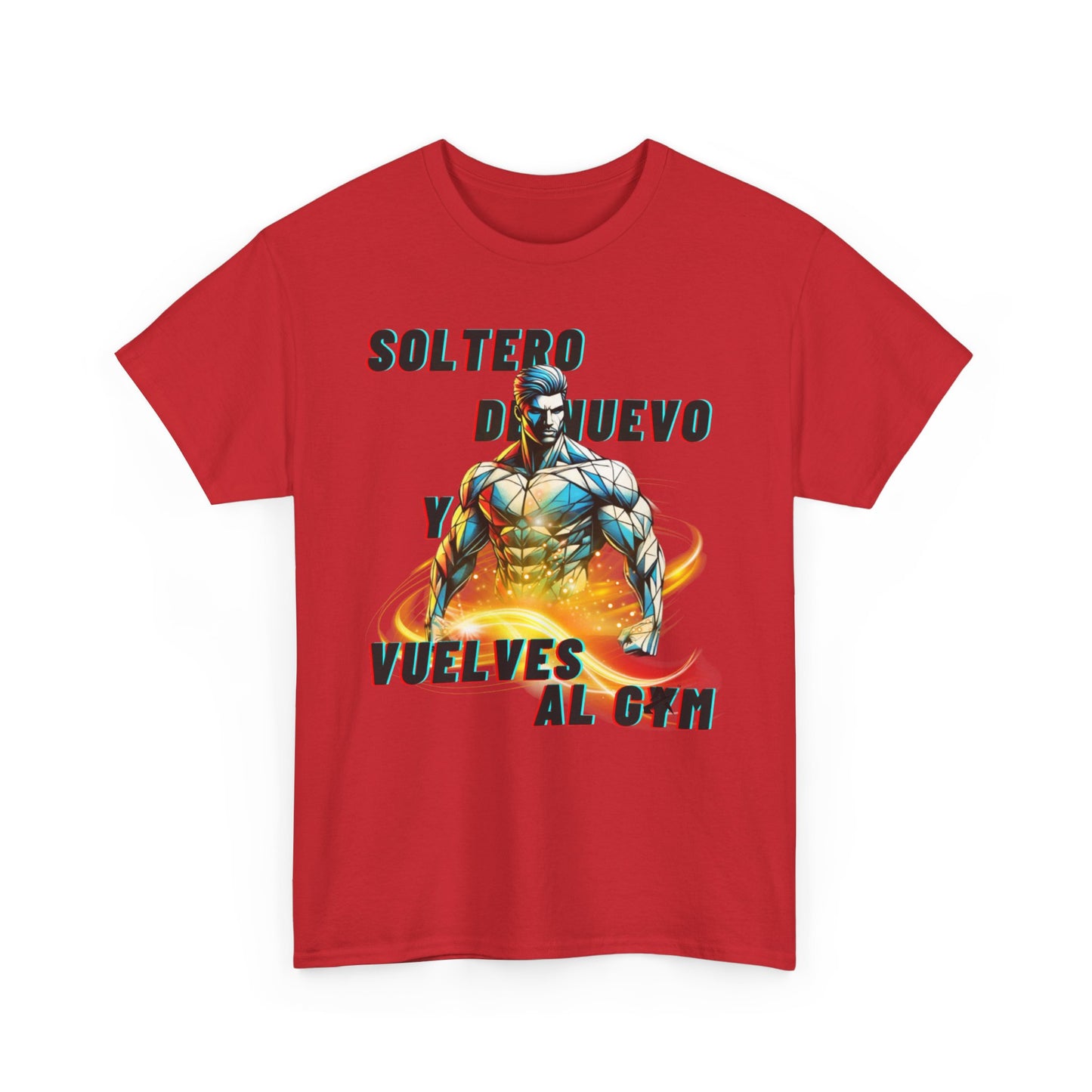 CAMISETA HOMBRE ALFA "SOLTERO DE NUEVO."(USA)